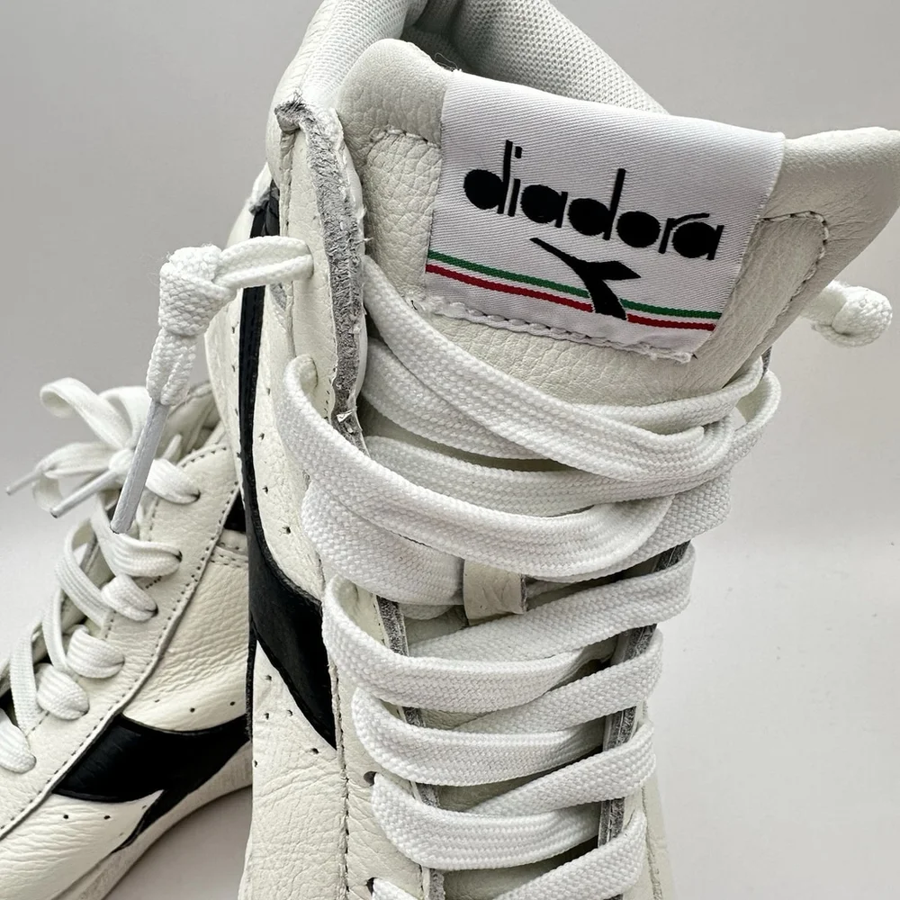 Size 6.5 - Diadora Game High Top C0351 Mens - Picture 2 of 9